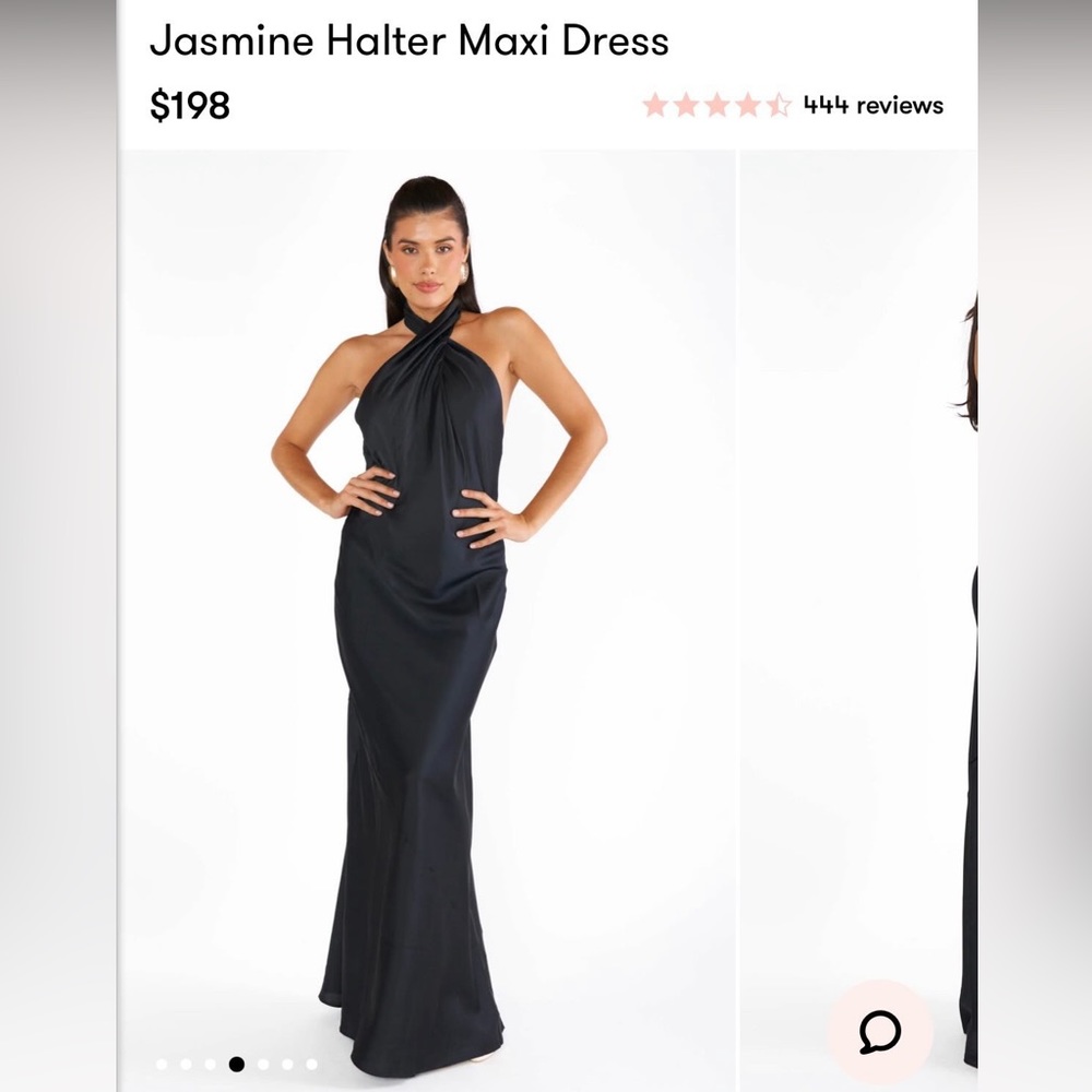 Jasmine Halter Maxi Dress
